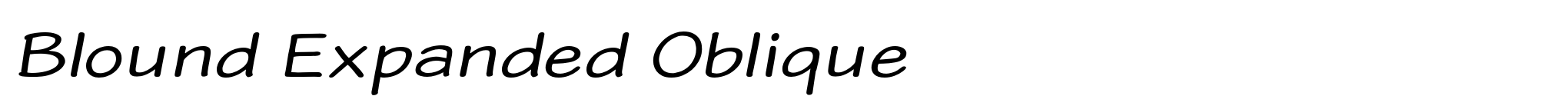 Blound Expanded Oblique image